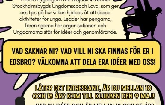 Projektstöd Unga